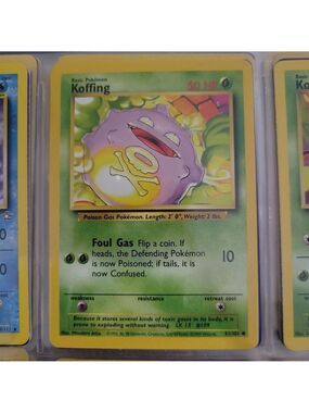 Pokemon Koffing Card